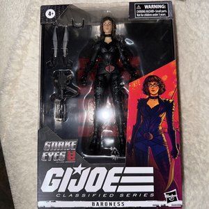 Hasbro GI Joe Snake Eyes Classified Series Baroness Action Figure NEW (19)